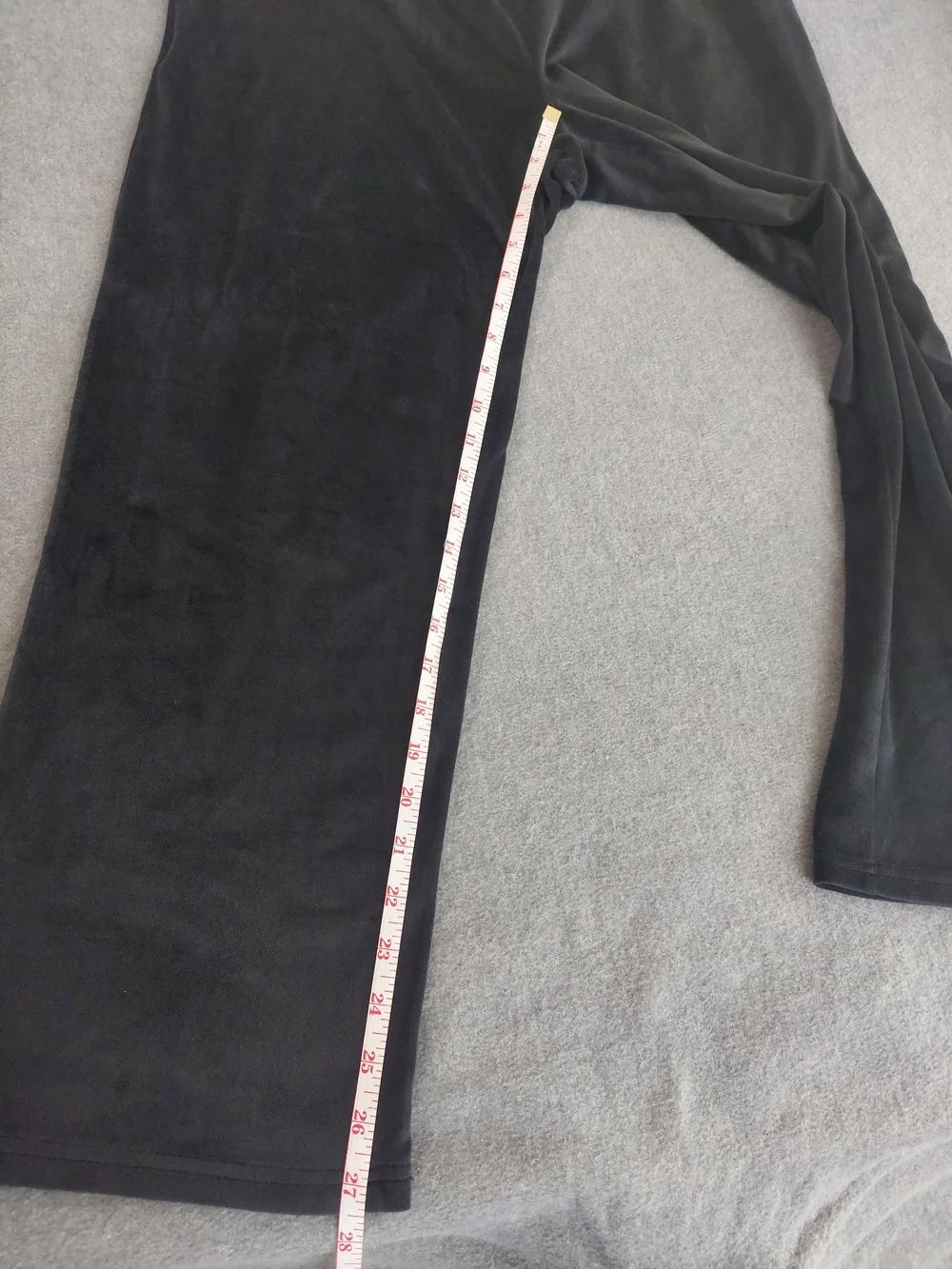 Juicy Couture Velour Sleepwear Pants Bling Logo Y2K Black Medium
